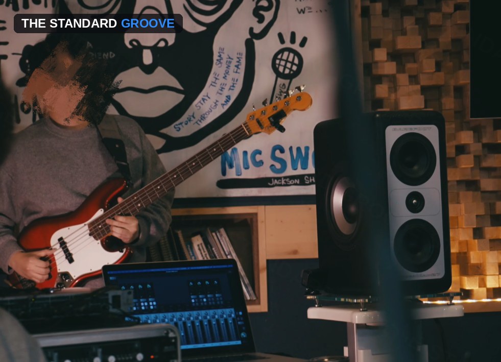 Fender Jazz Standard 50th Anniversary '95 연주 현장